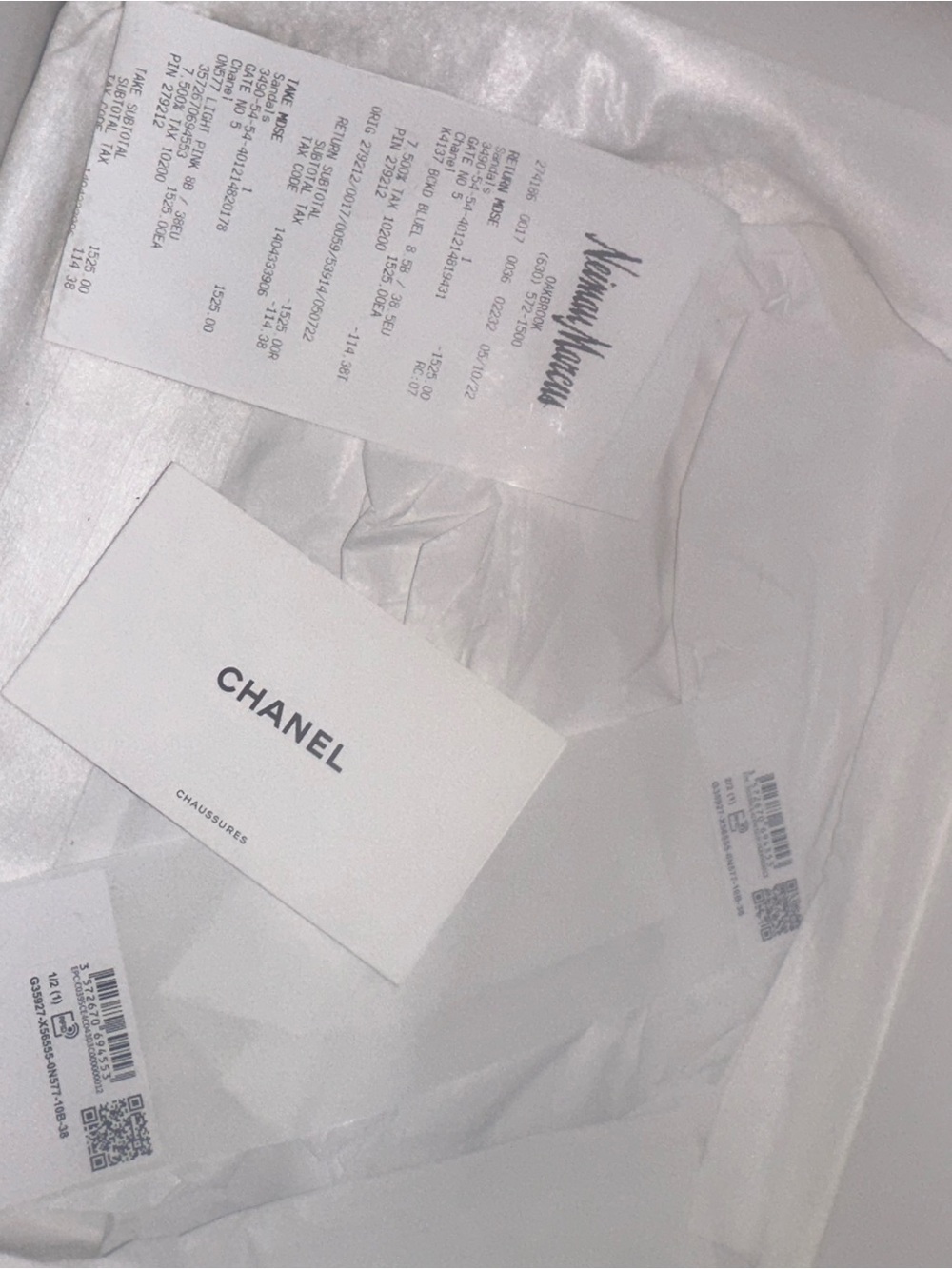 CHANEL Coral Pink Crystal CC Strap Sandals - Picture 10 of 10